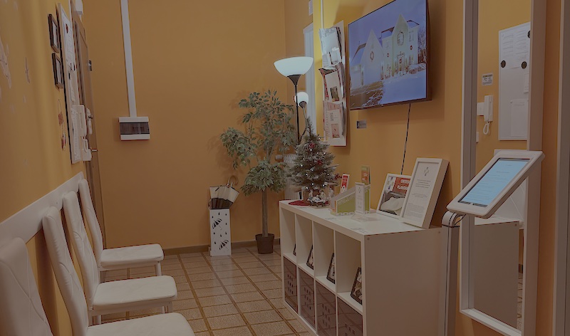 Studio podologico Podologia La Guardia a Morlupo – ambienti professionali sala attesa